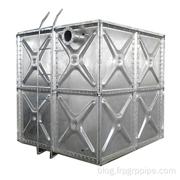Pressed Steel/Hot Dipped Galvanized Steel Steel Water Tank